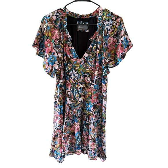 Anthropologie Robin Tiered Mini Dress - Picture 2 of 8